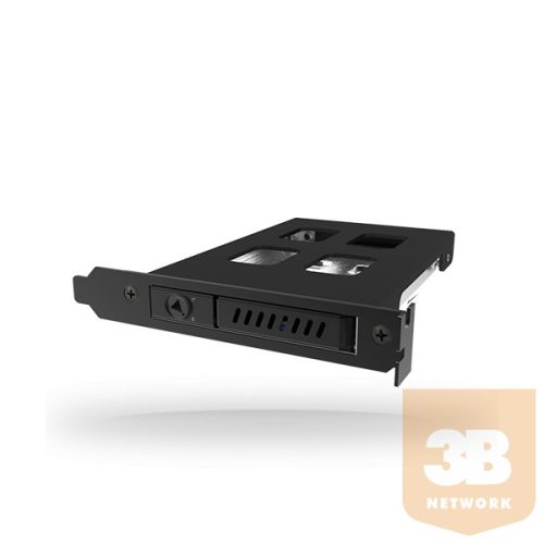 CHIEFTEC SATA Merevlemez keret, PCI-slot, 1x2,5" SATA HDD, fekete