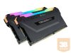 CORSAIR 16GB RAMKit 2x8GB DDR4 3200MHz 2x288 DIMM Unbuffered 16-18-18-36 Vengeance RGB Pro Black Heat Spreader RGB LED 1.35V XMP2.0