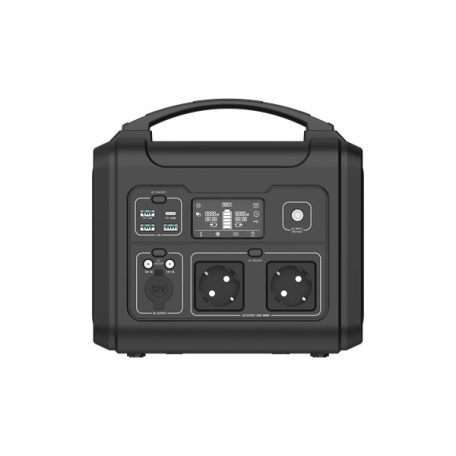 EZVIZ PS600 hordozható akkumulátor, 600W, LED lámpa, kimenetek száma: 9, tartós lítium akkumulátor, inteligens kijelző