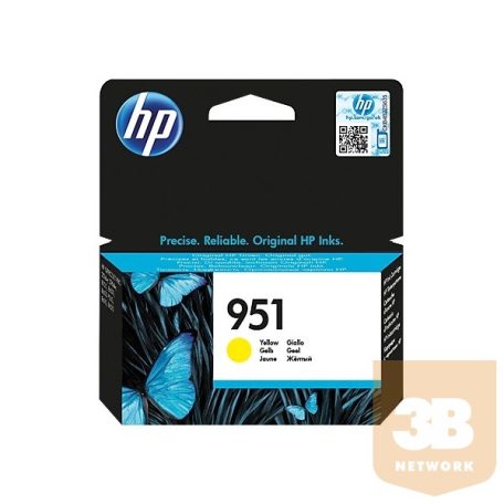 HP Patron CN052AE (HP No951) Officejet Pro, sárga, 700/oldal