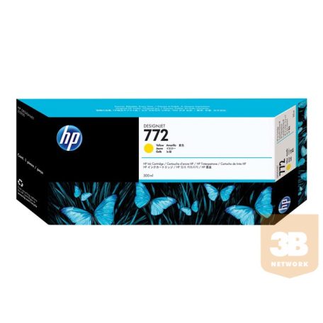 HP 772 original Ink cartridge CN630A yellow standard capacity 300ml 1-pack