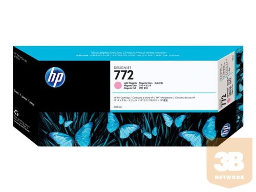 HP 772 original Ink cartridge CN631A light magenta standard capacity 300ml 1-pack