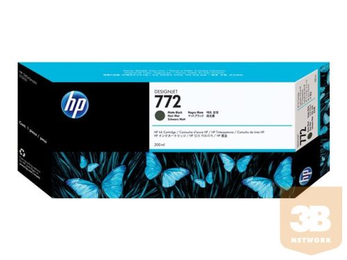 HP 772 original Ink cartridge CN635A matte black standard capacity 300ml 1-pack