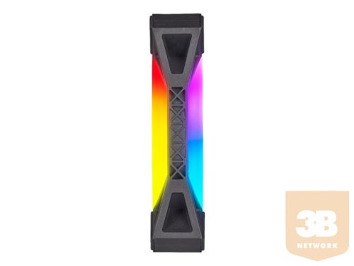 CORSAIR iCUE QL120 RGB 120mm PWM Triple Fan with Lighting Node CORE