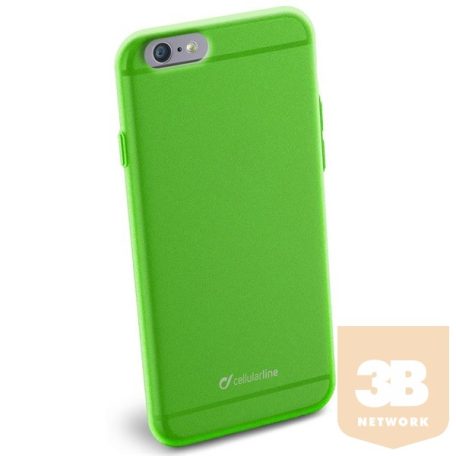 Cellularline Tok, COLOR SLIM, mobiltelefonhoz, gumi, iPhone 6/6S, zöld