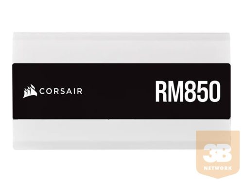 CORSAIR RM Series RM850 850 Watt 80 PLUS GOLD Fully Modular Ultra-low Noise Power Supply White