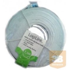 LOGILINK patch kábel, CAT5e U-UTP, lapos, 5 m