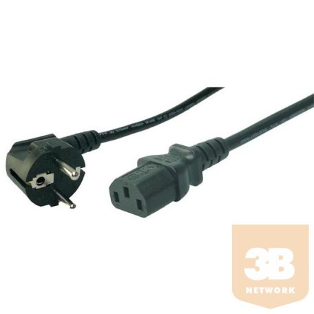 KAB LogiLink CP090 hálózati kábel - Fekete - 1,8m