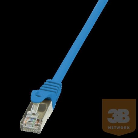 LOGILINK patch kábel, Cat.5e F/UTP 0,25m kék