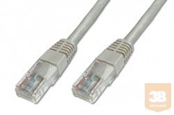 LOGILINK patch kábel, CAT 5e UTP, 5m, szürke