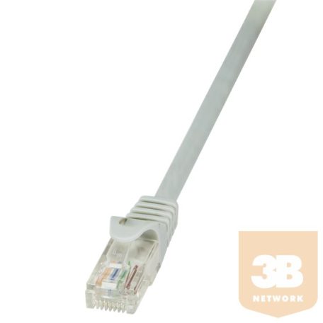 KAB LogiLink CP1082U Cat5e UTP patch kábel - Szürke - 7,5m