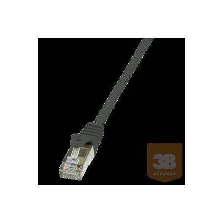 LOGILINK patch kábel, Cat.5e F/UTP 10m fekete