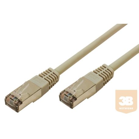 KAB LogiLink CP1102U UTP Cat5e patch kábel - Szürke - 15m