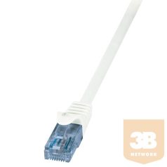 Logilink Patch kábel Econline, Cat.6A, U/UTP, fehér, 2 m