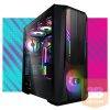 COOLER MASTER Ház, Mid Tower ATX CMP 520L, Edzett üveg, Tápegység nélkül, fekete