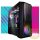 COOLER MASTER Ház, Mid Tower ATX CMP 520L, Edzett üveg, Tápegység nélkül, fekete