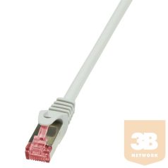   LOGILINK patch kábel, Cat.6 S/FTP PIMF PrimeLine 2m, szürke