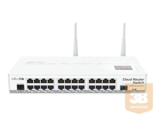 MIKROTIK CRS125-24G-1S-2HnD-IN CRS125-24G-1S-2Hn L5 24xGig LAN 1xSF Switch