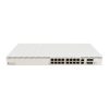 MikroTik Cloud Router Switch PoE 600W (1150W dupla PSU-val), 16x gigabites RJ45 PoE port, 4xSFP+ port, rackbe szerelhető