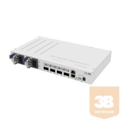   MIKROTIK Cloud Router Switch 1x100Mbps + 4x100Gbit QSFP28, Menedzselhető, Rackes - CRS504-4XQ-IN