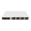 MikroTik CRS520-4XS-16XQ-RM rackbe szerelhető switch, 16x100Gbit QSFP28, 4x25Gbit SFP28 port, redundáns táp