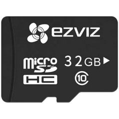   EZVIZ 32GB MicroSD kártya az EZVIZ biztonsági kamerákhoz, C10 class,Max read speed 90MB/s; Max write speed 20MB/s