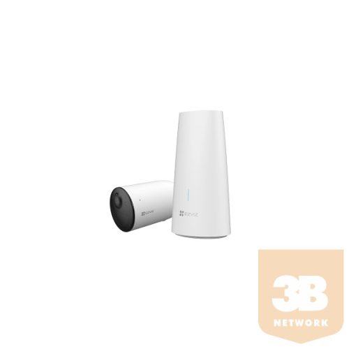 EZVIZ IP wifi csőkamera szett - HB3-Halow kit (1db kamera + bázis, 3MP, 2,8mm, kültéri, H265, IR15m, IP65, akku)