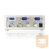 LAN Aten KVMP Switch USB - VGA - 2 port