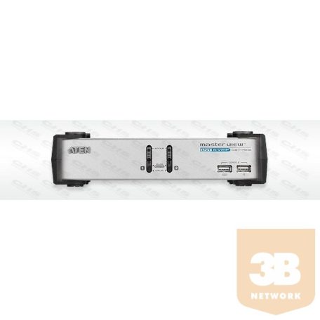 ATEN KVM Switch 2PC USB DVI + kábel