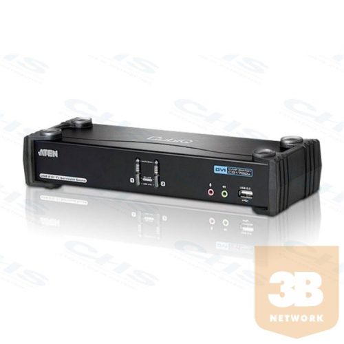 ATEN KVM Switch 2PC USB DVI + kábel CS-1782A