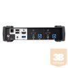 ATEN KVMP Switch USB 3.0, 4K HDMI, Dual Di splay, 2 port