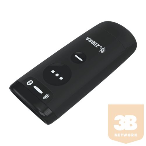 ZEBRA Bluetooth vonalkód olvasó, CS6080, BT, 2D, BT (5.0), kit (USB), black