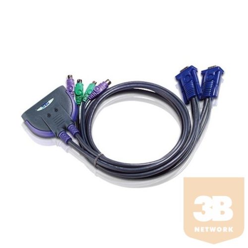 ATEN KVM Switch Easy KVM switch - 2PC PS/2 +kábelkészlet