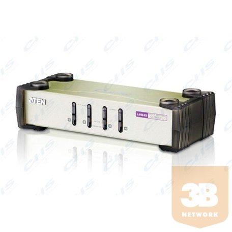 ATEN KVM Switch 4PC USB+PS/2+kábel