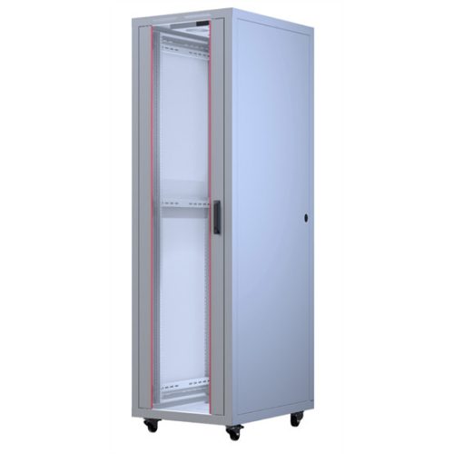 FORMRACK 16U Cosmoline 600x800 19" szabadon álló rack szekrény - RAL7035 szürke