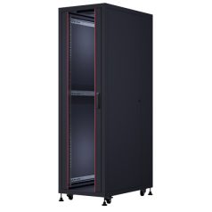   FORMRACK 26U Cosmoline 600x1000 19" szabadon álló rack szekrény - RAL9005 fekete