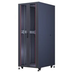   FORMRACK 42U Cosmoline 800x1000 19" szabadon álló rack szekrény - RAL9005 fekete