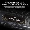 CORSAIR SSD MP700 ELITE M.2 2280 PCIe 5.0 x4 2000GB NVMe