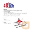 ADA Club3D HDMI 2.0 4K60Hz UHD Splitter 4 Ports