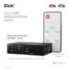 ADA Club3D HDMI 2.1 UHD Switchbox 3 Ports