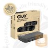 ADA Club3D HDMI™ KVM kapcsoló két HDMI 4K 60Hz-hez