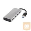 USB Club3D USB 3.1 4-Port Hub with Power Adapter