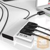 USB Club3D USB 3.1 4-Port Hub with Power Adapter