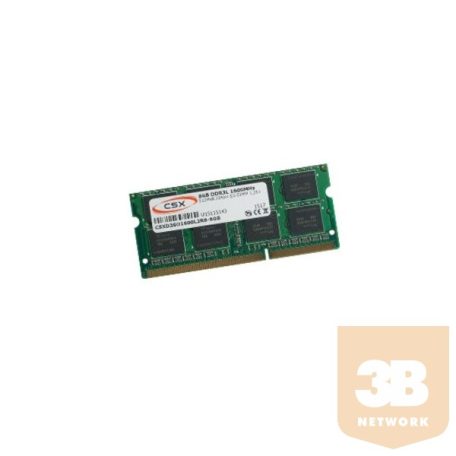 CSX ALPHA Memória Notebook - 2GB DDR3 (1333Mhz, 128x8, CL9)