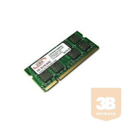 CSX Memória Notebook - 4GB DDR3 (1333Mhz, 512x8)