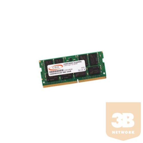 CSX Notebook 4GB DDR4 (2133Mhz, 512Mx8) CL15 1.2V SODIMM