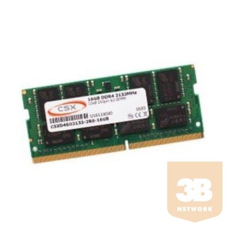 CSX Notebook 8GB DDR4 (2400Mhz, 1024Mx8) CL15 1.2V SODIMM