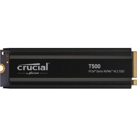 CRUCIAL SSD M.2 PCIe Gen4 NVMe 1TB T500 with heatsink