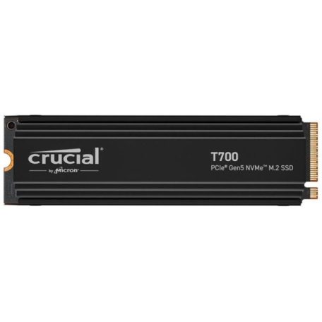 CRUCIAL SSD M.2 PCIe Gen5 NVMe 1TB T700 with heatsink