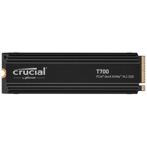 CRUCIAL SSD M.2 PCIe Gen5 NVMe 1TB T700 with heatsink